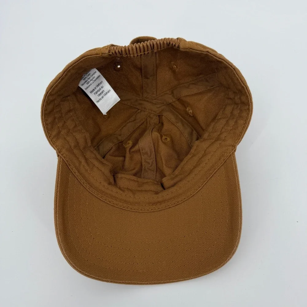 Carhartt Infant Brown‎ Signature Canvas Cap 100% Cotton
